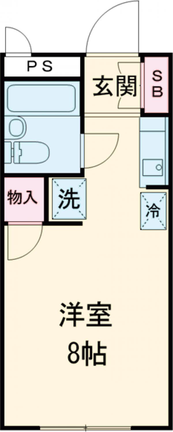 シャンルーネの間取り