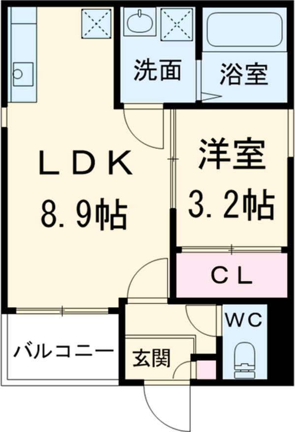 REGALEST上飯田の間取り