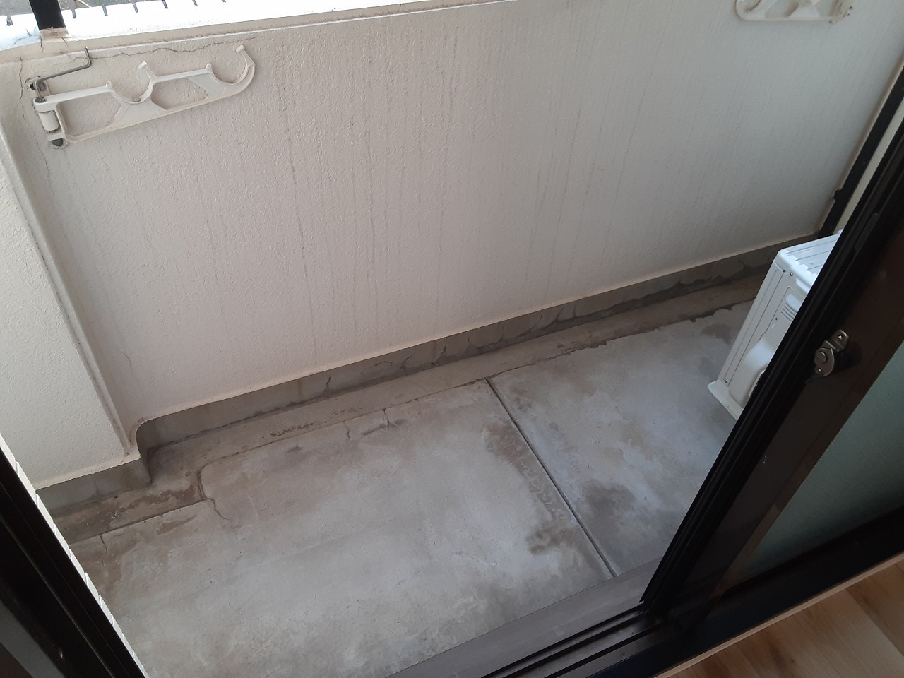 12/27 バルコニー