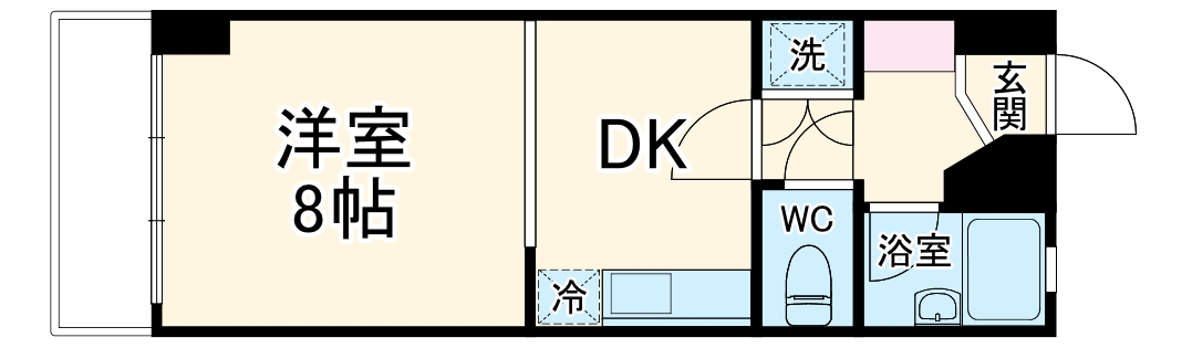 パセール長良の間取り