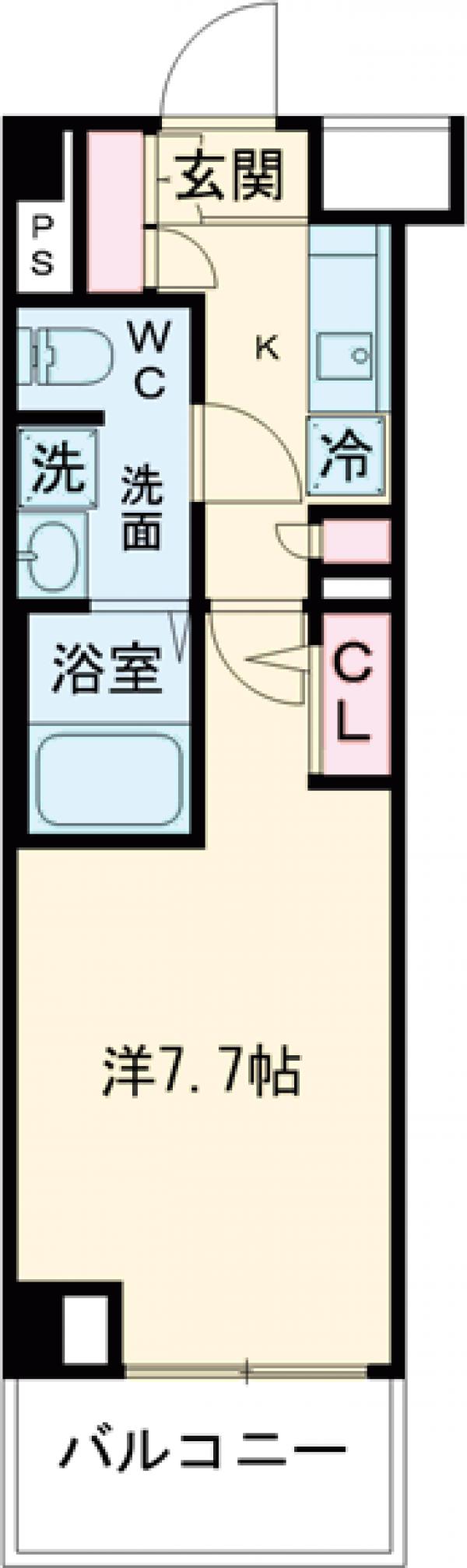 メイクスデザイン府中の間取り