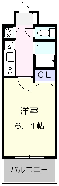 プレサンス覚王山Ｄ－ＳｔｙｌｅⅡの間取り