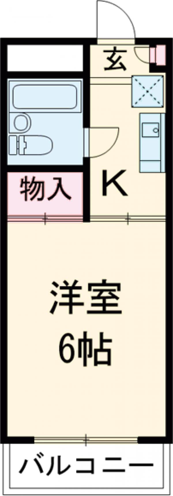 プチハイムの間取り