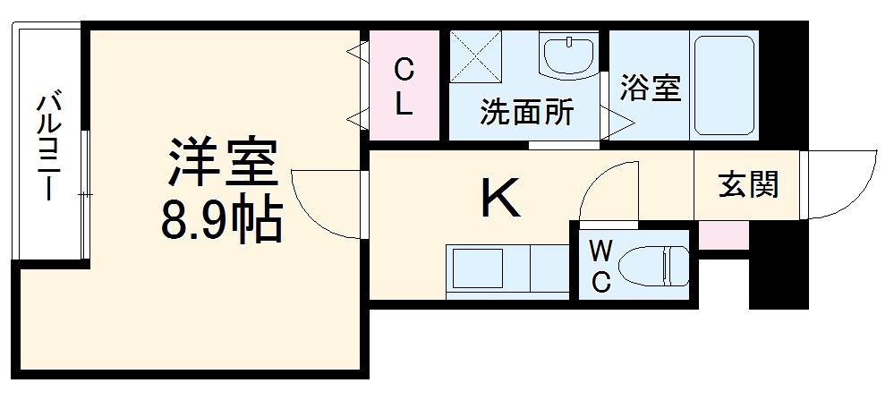 アンプルール リーブル コパンの間取り