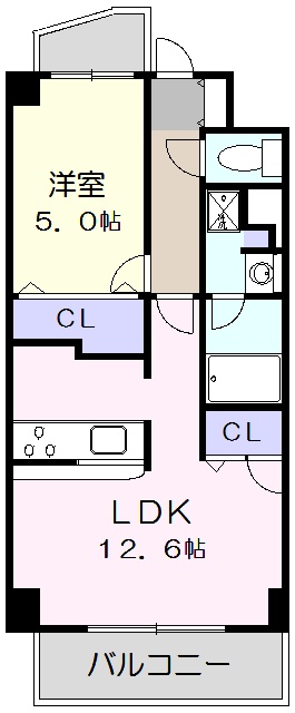 アトリエールの間取り