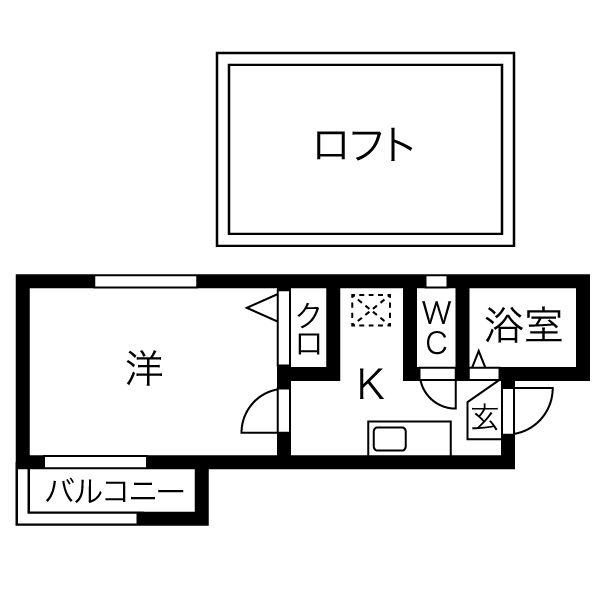 プランタン浅間の間取り