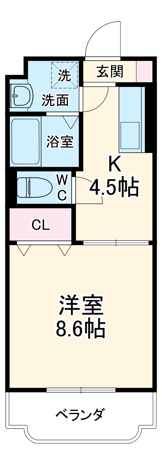 ジョビⅡの間取り