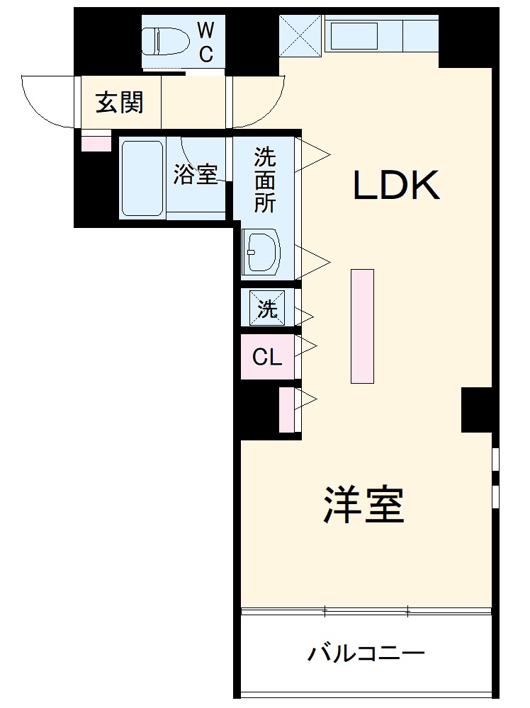 TKマンションの間取り