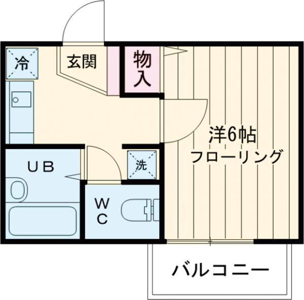 ジュネスⅠの間取り