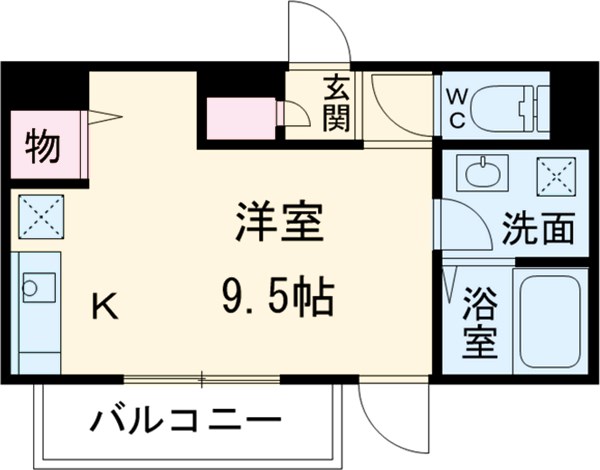 グラン松本セントラルの間取り