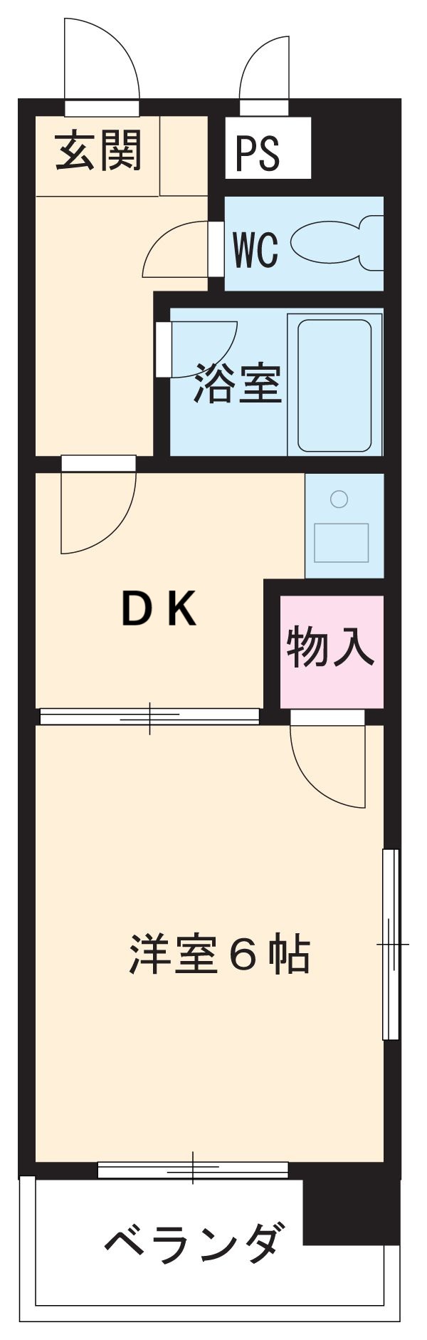 グレースホリベ21の間取り