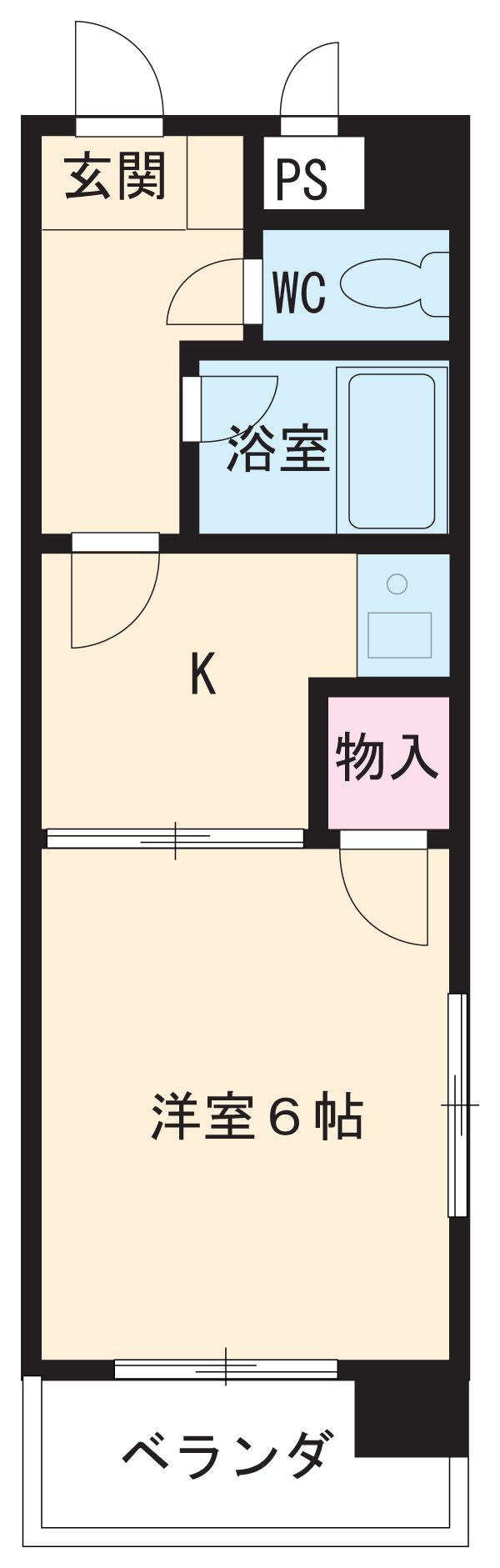 グレースホリベ21の間取り
