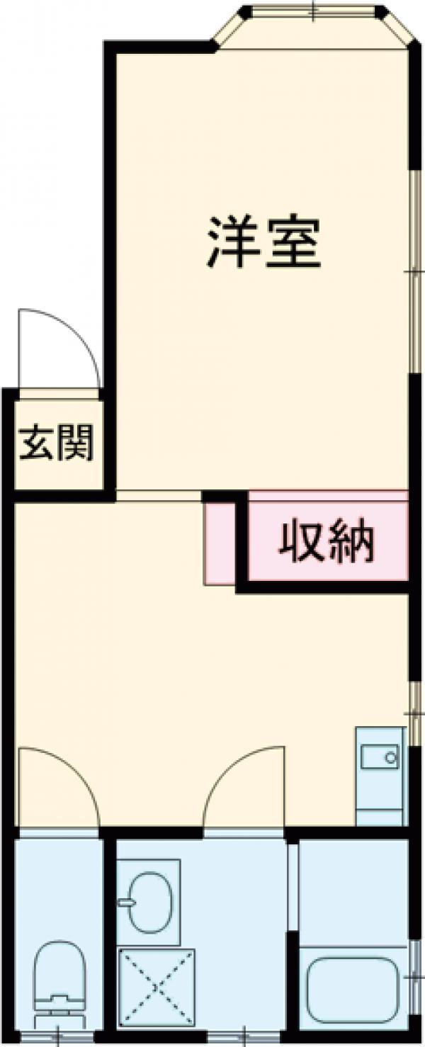 ハイムシマダの間取り