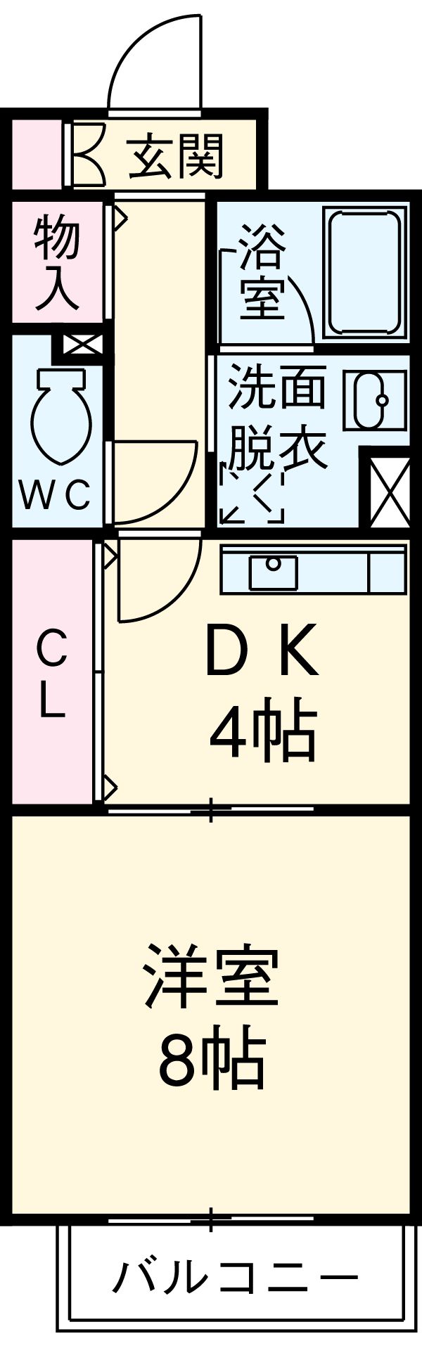 ルトゥールの間取り