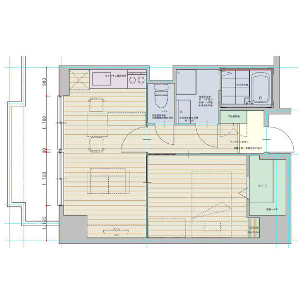 ISM徳川RESIDENCEの間取り