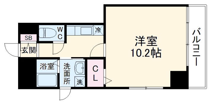フローラル森下の間取り