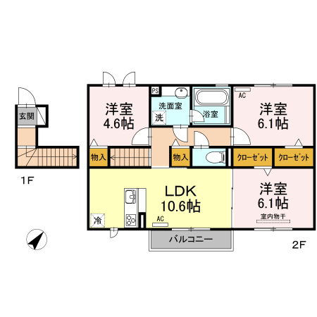 アヴァンセの間取り