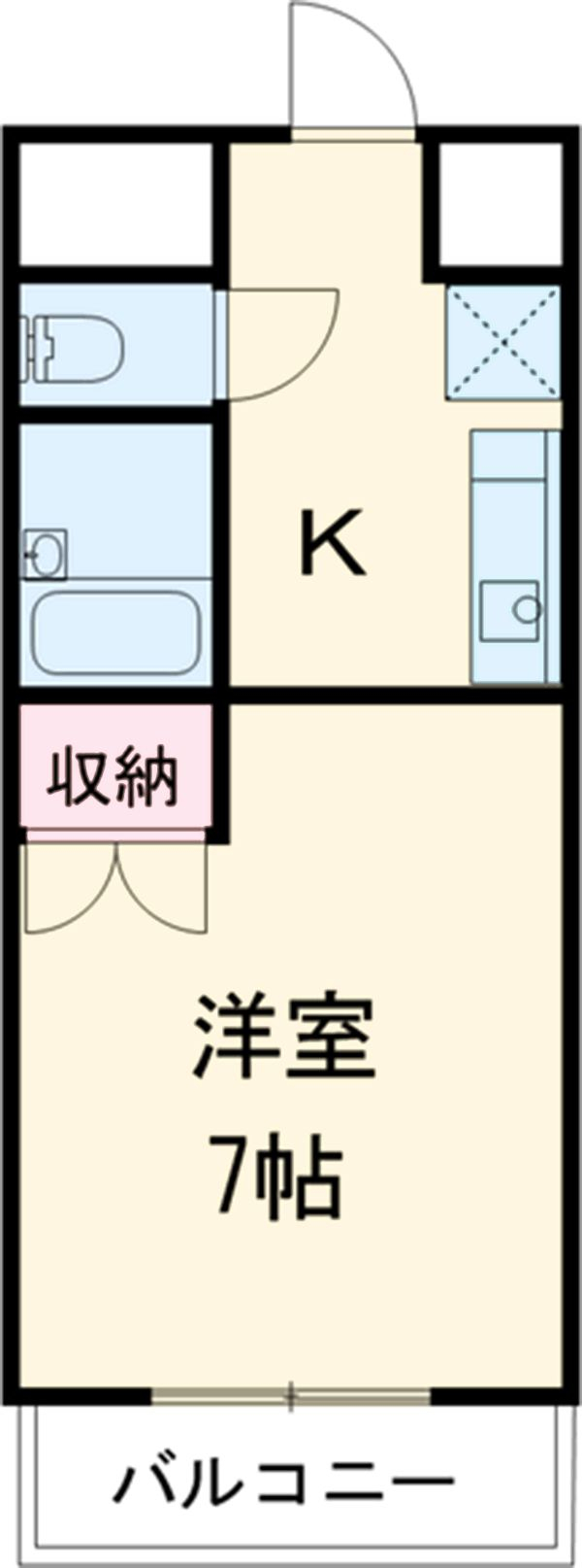 第3滝瀬ビルの間取り
