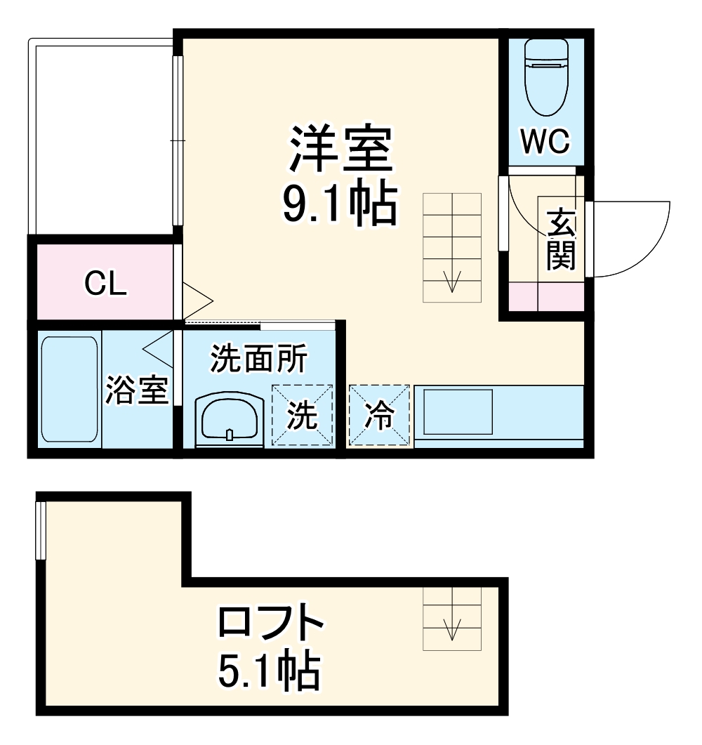 black berryの間取り