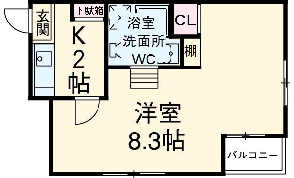ソリッド則武の間取り