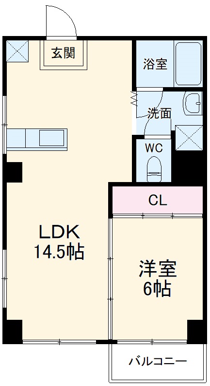 ソレイユ大曽根の間取り