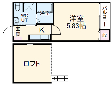 アモーレ笠取の間取り