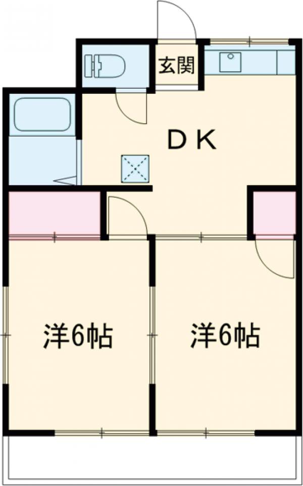 ブルースカイの間取り