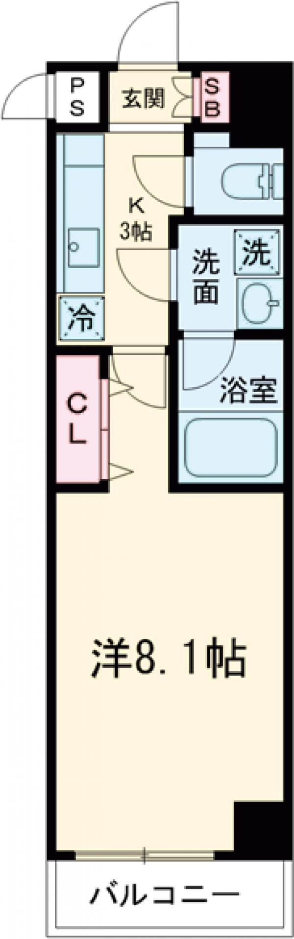 REGALO世田谷松陰神社の間取り