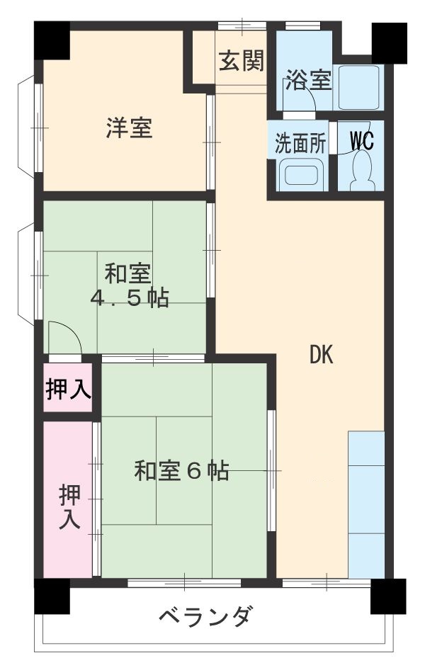 メゾン スギエイの間取り