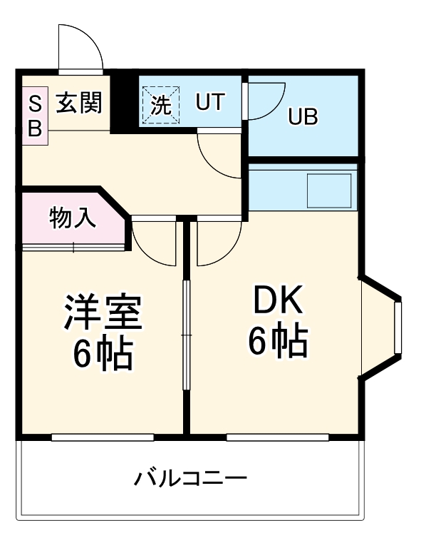 カスティロ泉の間取り