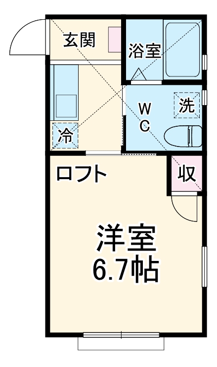 アイビットひばりの間取り