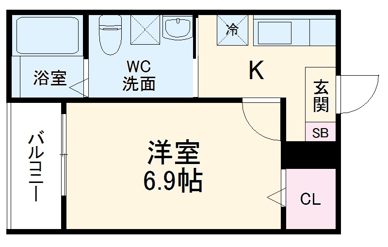 フォンテンブロー笠取町の間取り