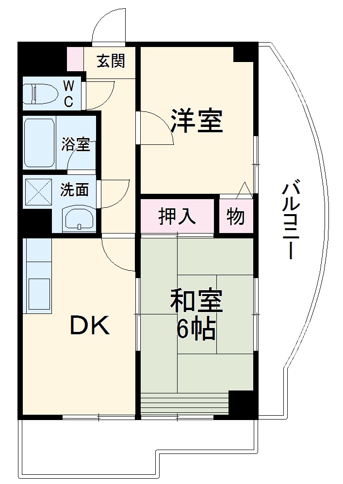 ベルプライム青葉台の間取り