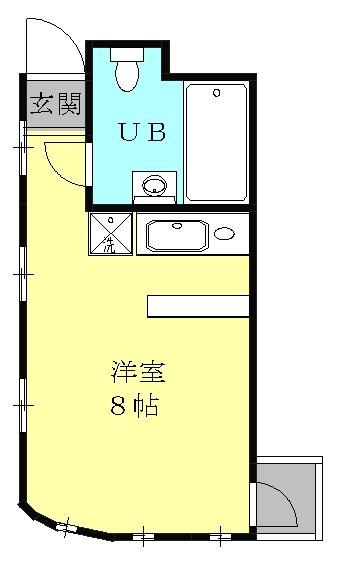 ヒルサイドホールの間取り