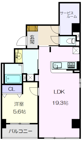 verite覚王山の間取り