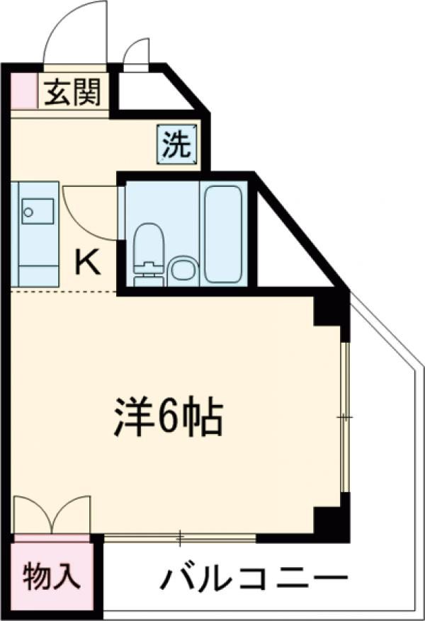 Uトピア高幡不動の間取り