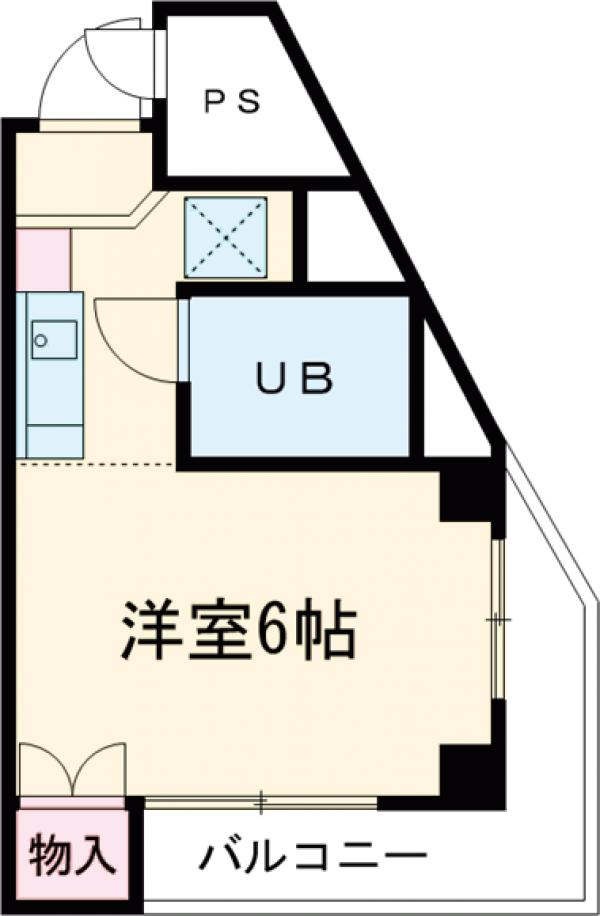 Ｕトピア高幡不動の間取り