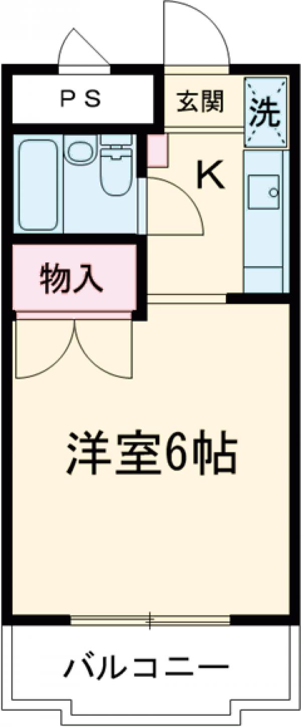 Uトピア高幡不動の間取り