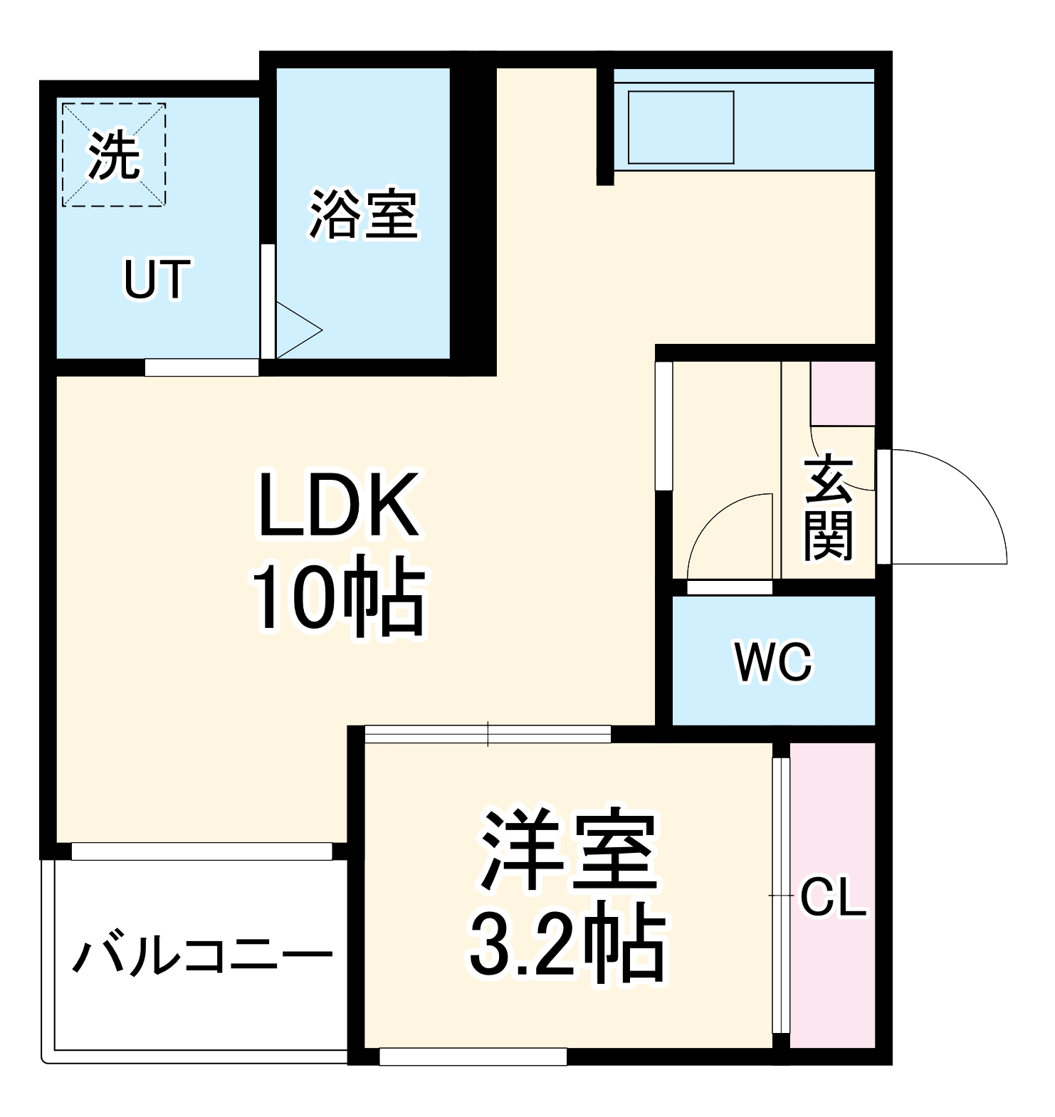 REGALEST庄内通の間取り