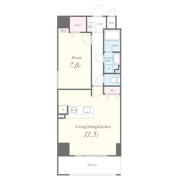 ブリスの間取り