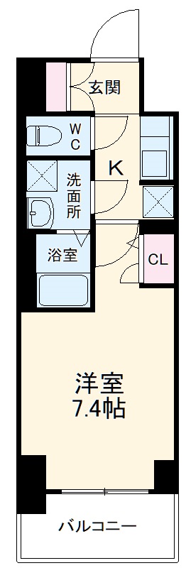 S-RESIDENCE葵の間取り