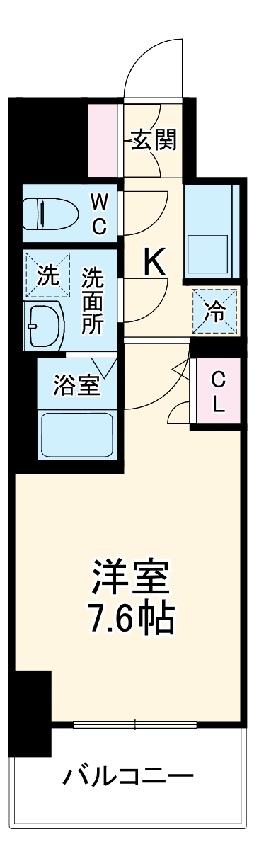 S-RESIDENCE葵の間取り