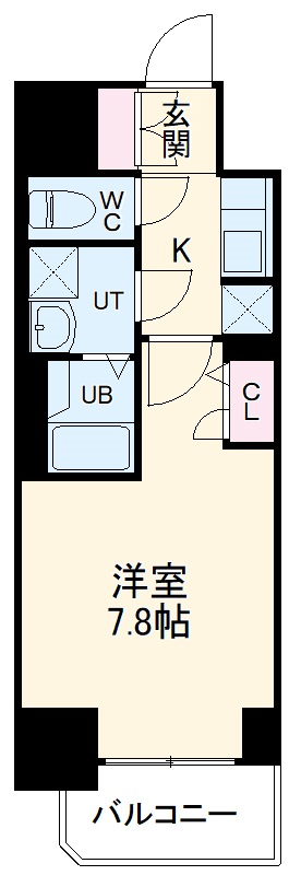 S-RESIDENCE葵の間取り