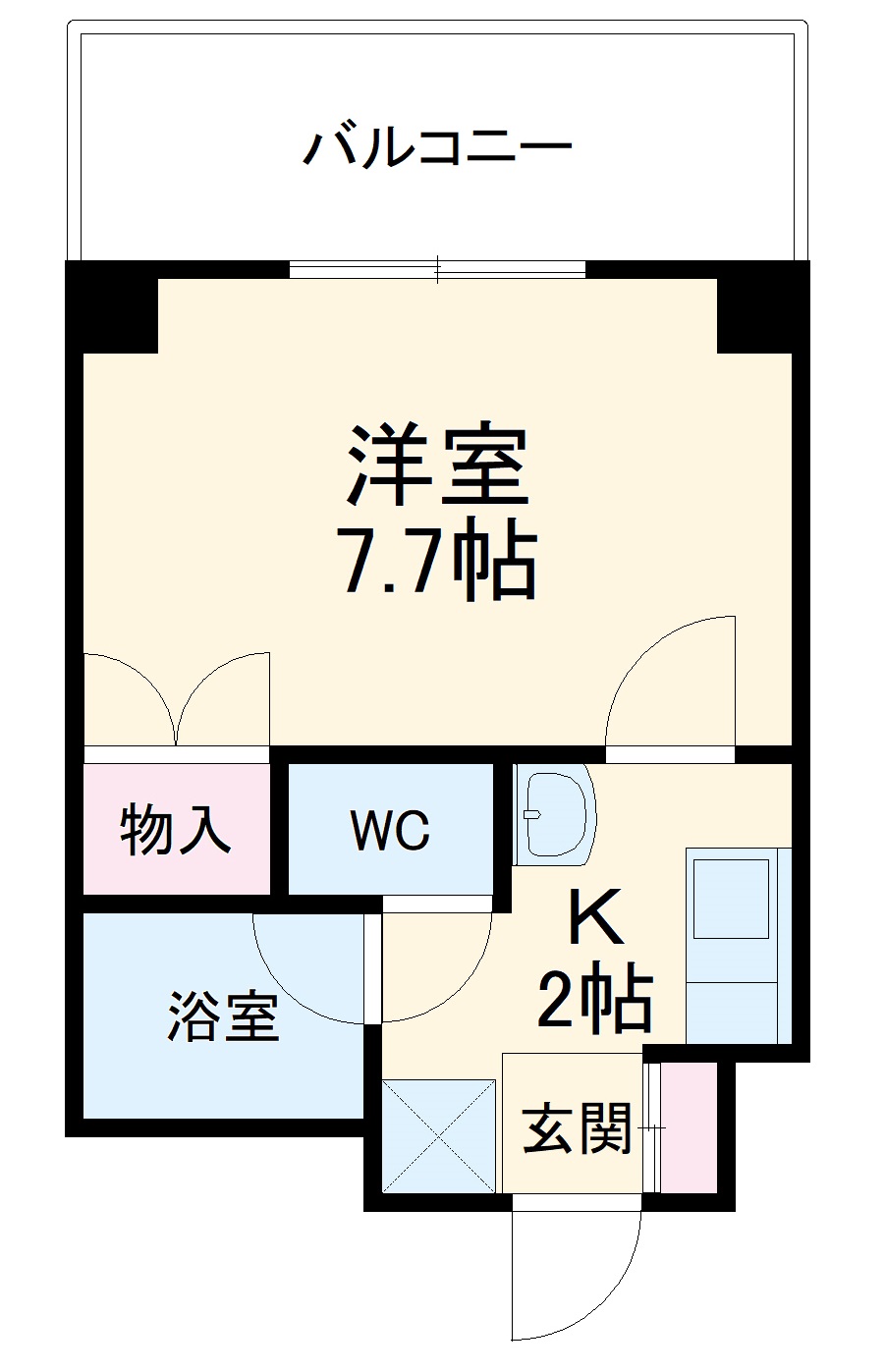 サンハナブサの間取り