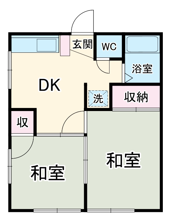 第三グリーンハイツの間取り