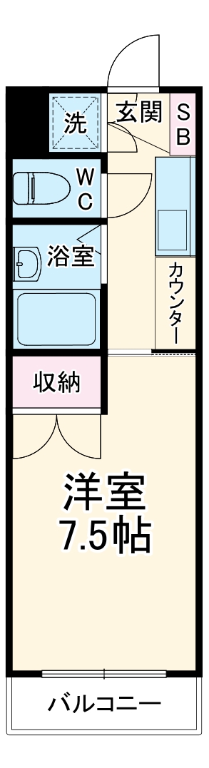 ピュアー・M1の間取り