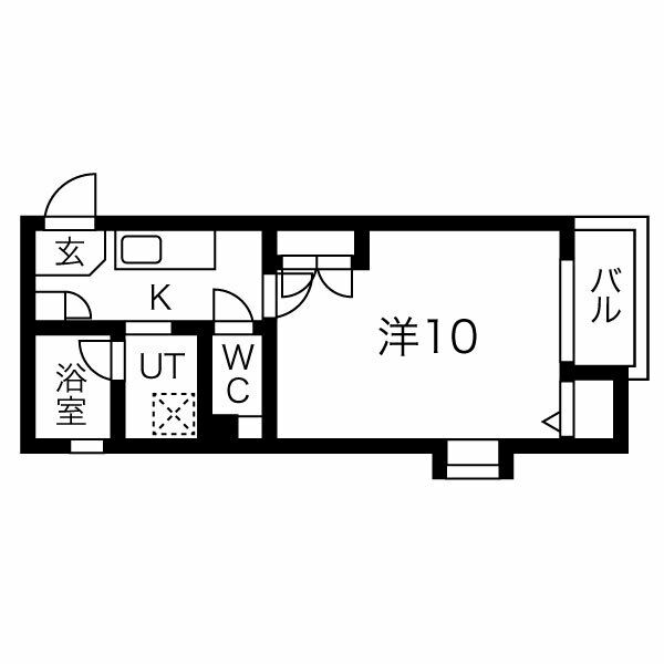 イースタンヒルズ覚王山の間取り