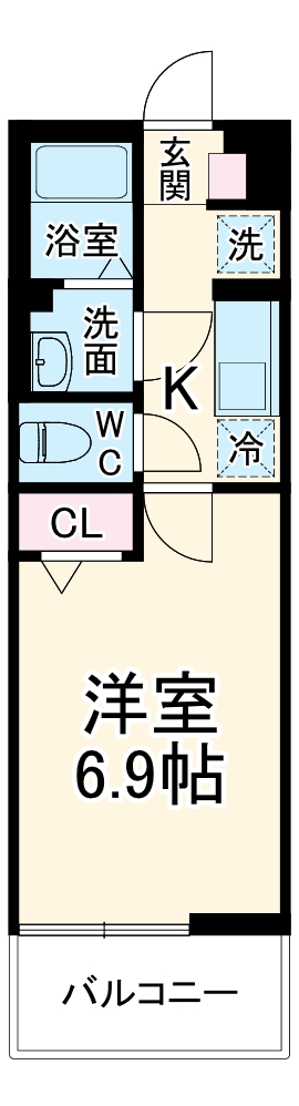 リブリ・Albatrossの間取り