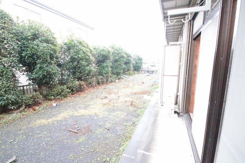 12/25 バルコニー