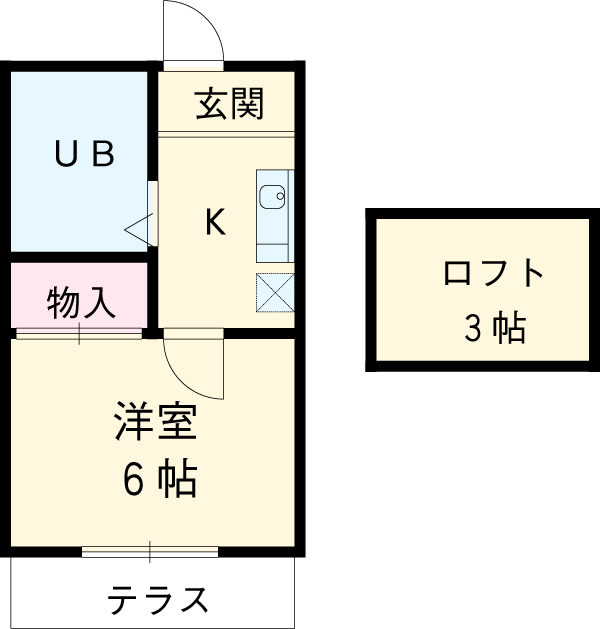 パレス烏森の間取り